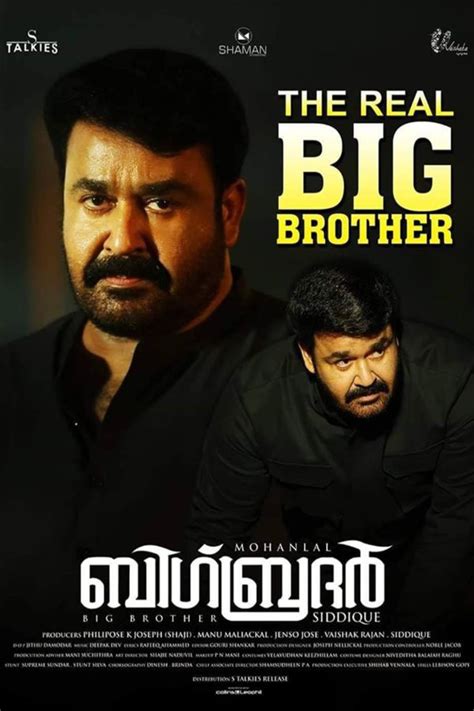 big brother malayalam movie download|More.